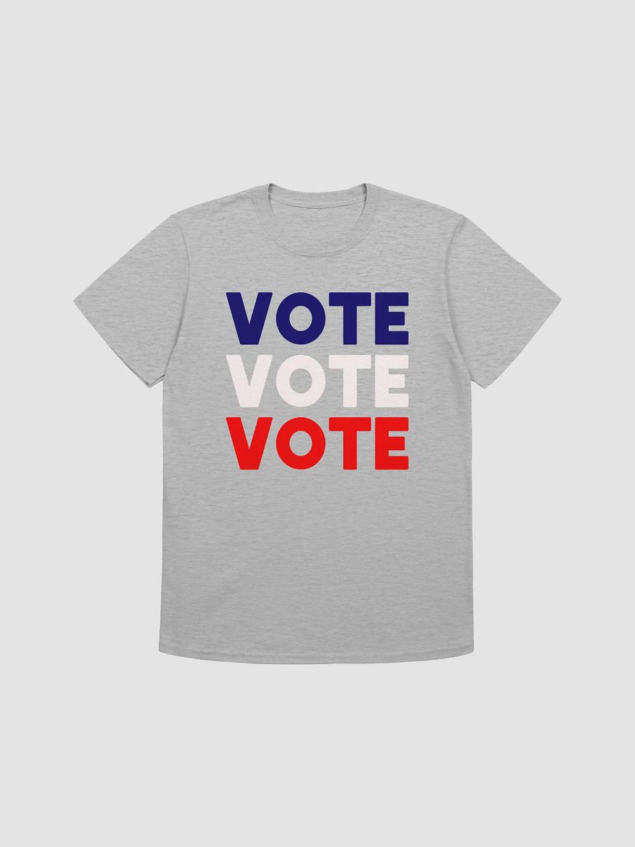 VOTE Blue White Red T-shirt product image (7)