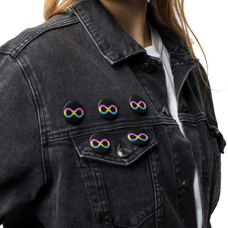 Pan Autistic Infinity Pin Set product image (8)