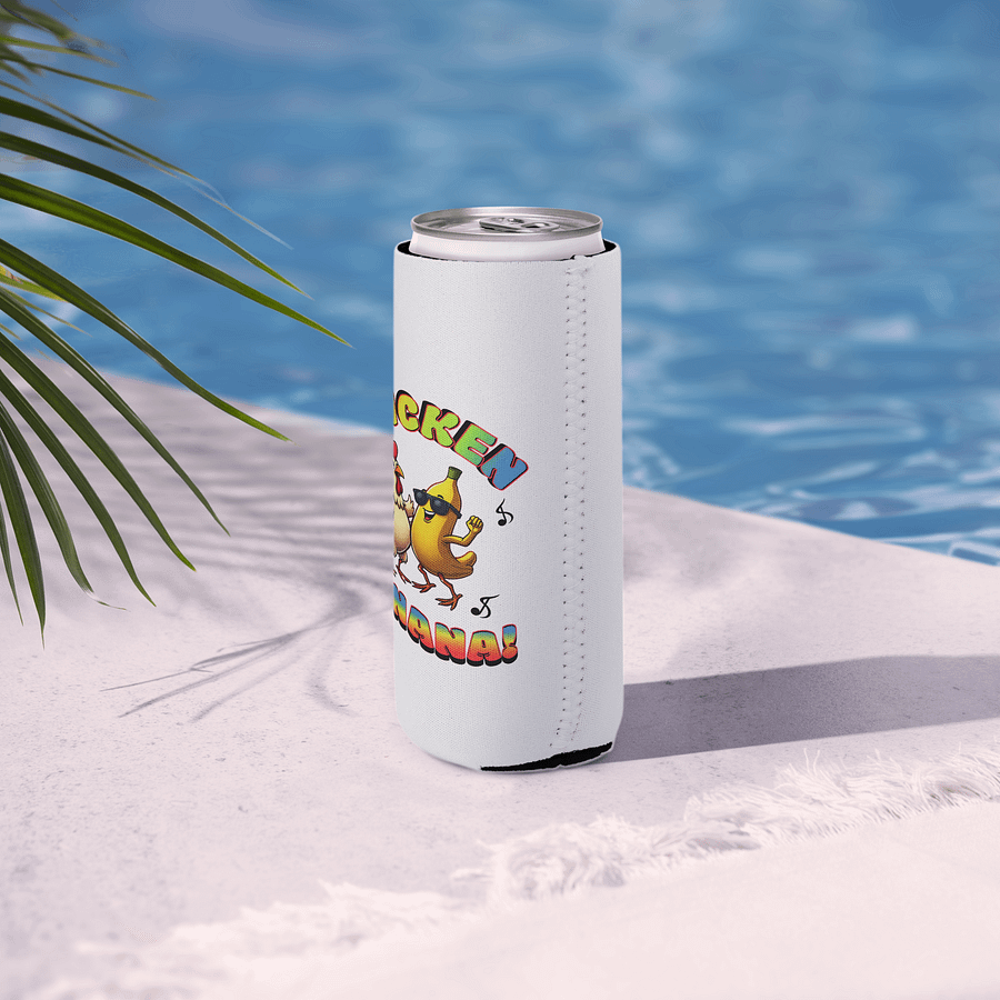 Chicken Banana Dancing Cool Can Cooler product image (6)