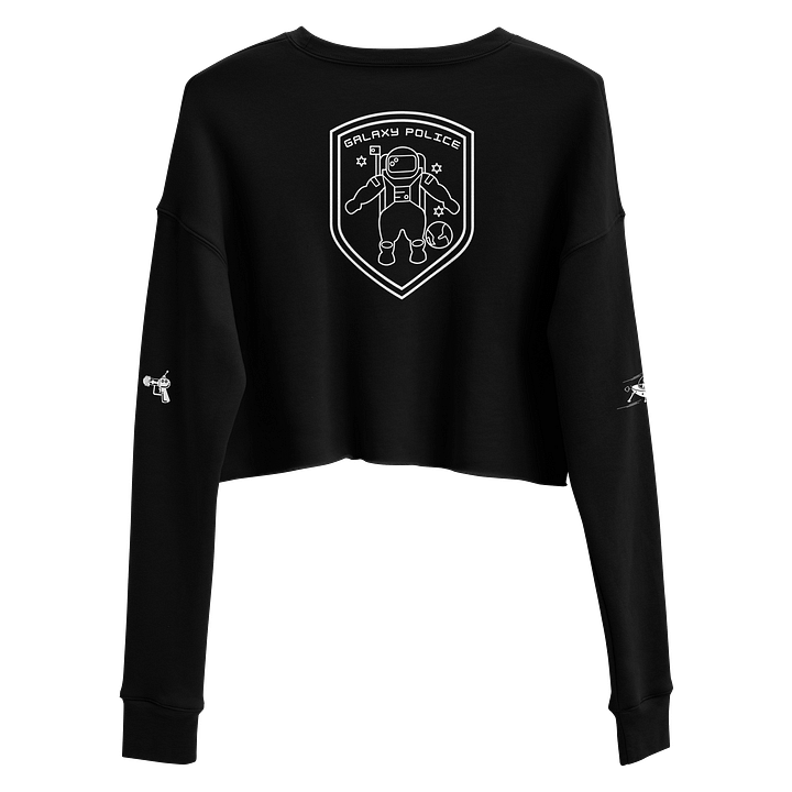 Galaxy Police Crop Sweatshirt product image (1)