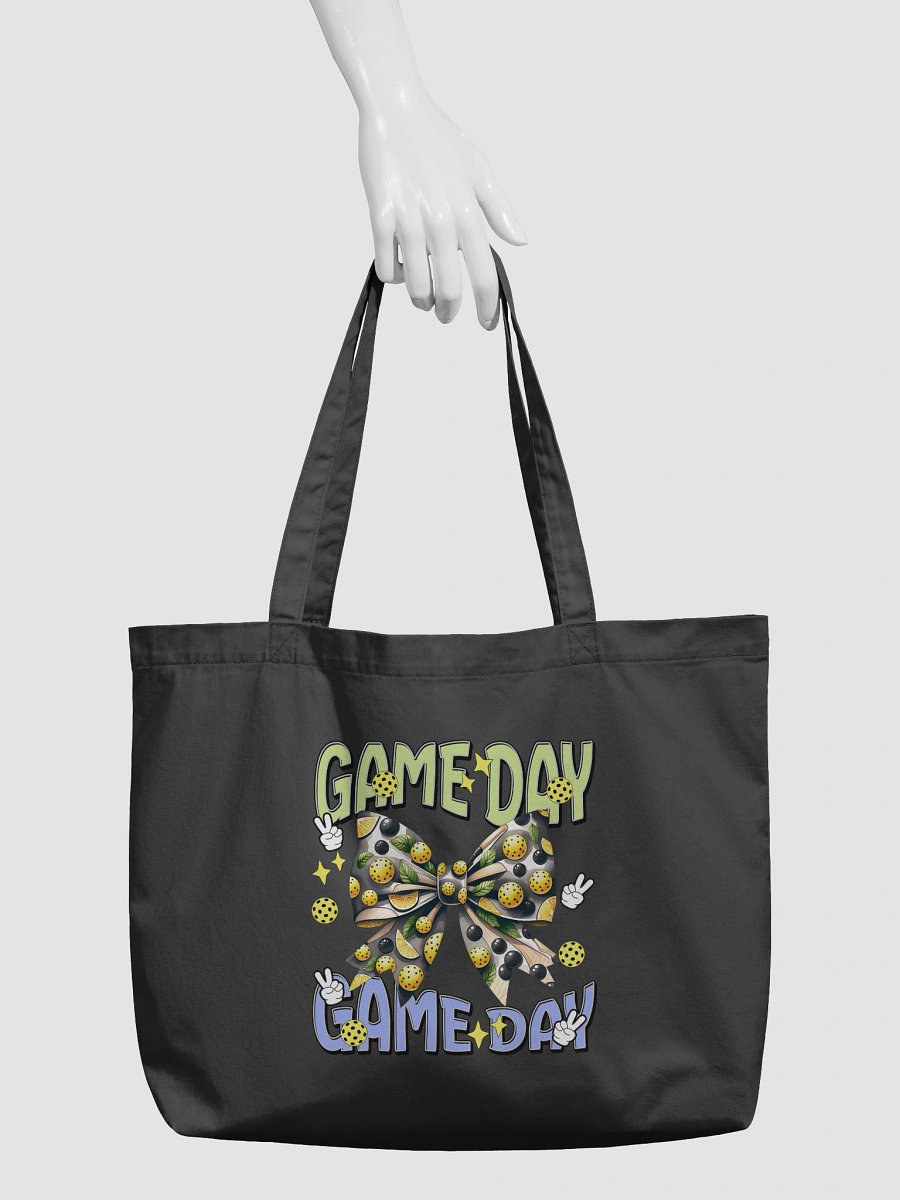 Game Day Bow Pickleball Celebration Tote Bag product image (3)