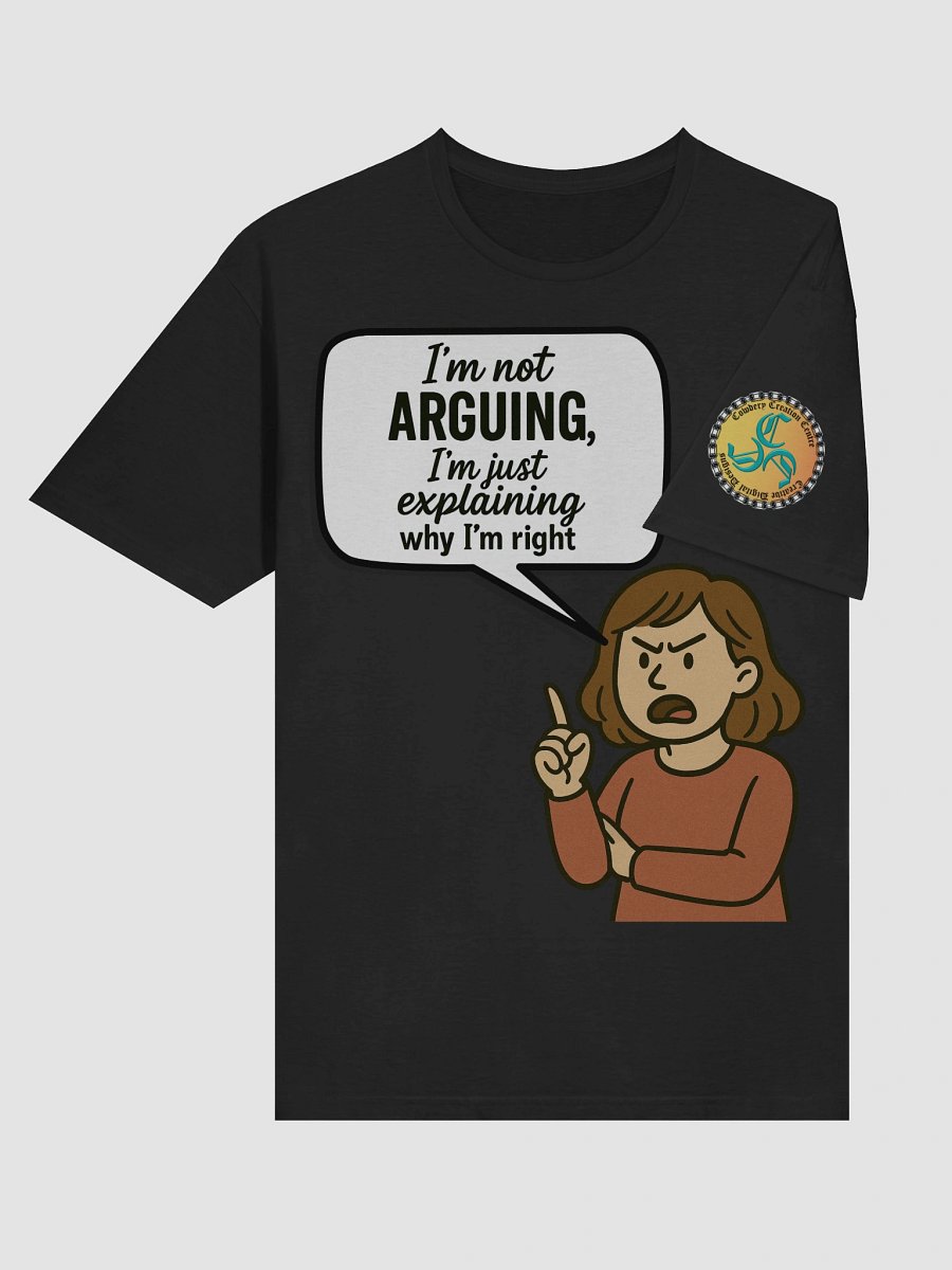 I'm not Arguing (Female) Gildan Unisex Softstyle T-Shirt Dark Colors product image (6)