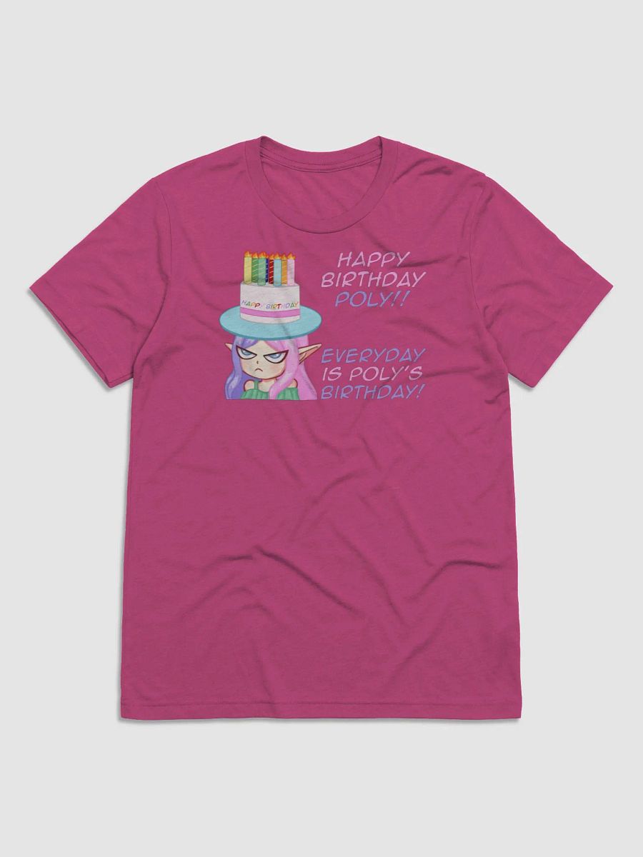 Happy Birthday Poly - Triblend Tshirt product image (1)