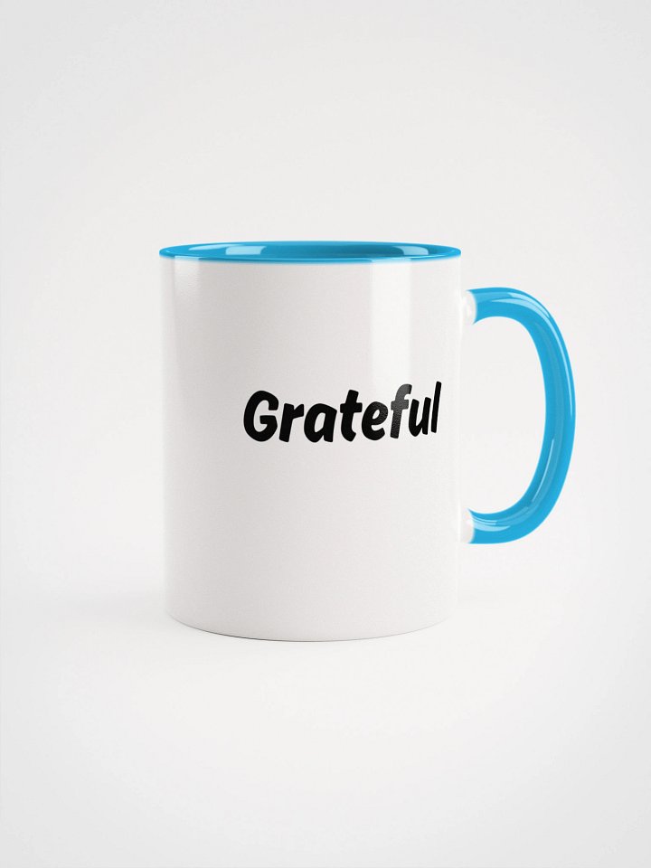 “Grateful” My Vibe Ceramic Mug with Color product image (2)