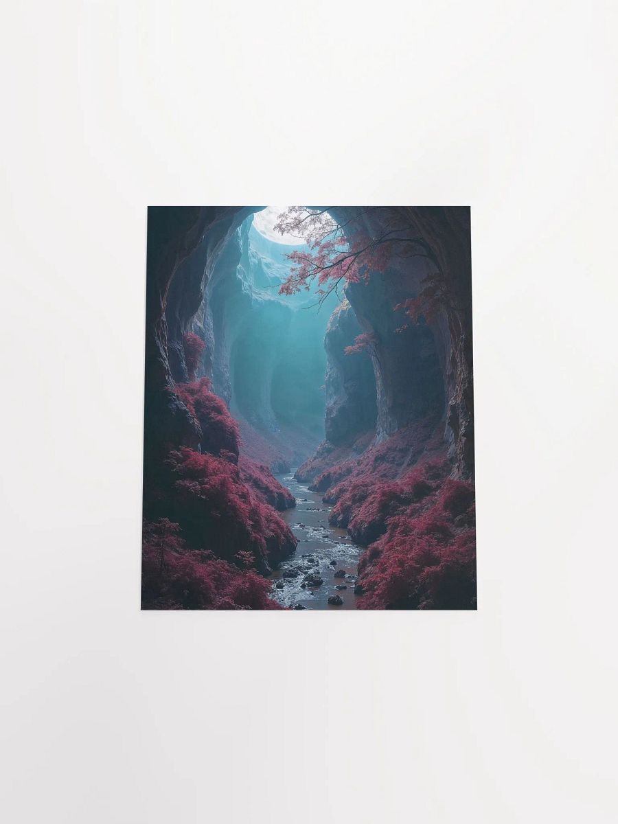 Crimson Valley Matte Poster product image (28)