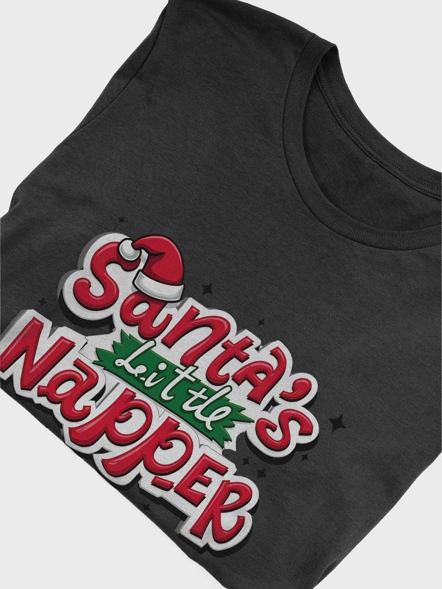 Santa's Little Napper Christmas T-Shirt product image (6)