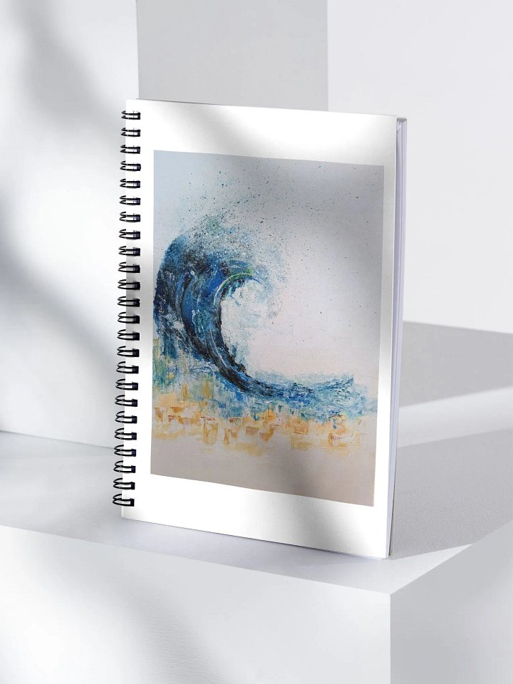 Spiral Wave Notebook product image (1)