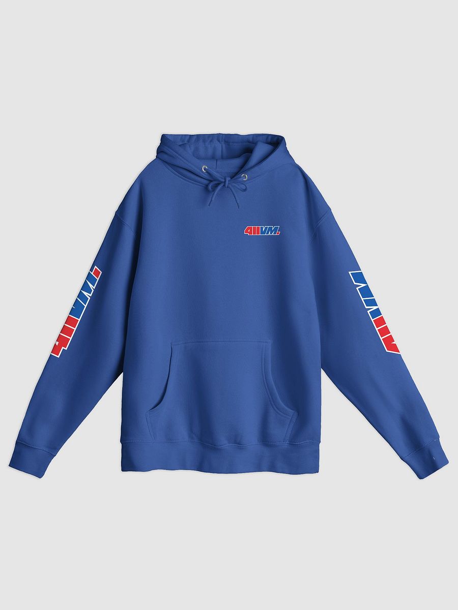 411VM Hoodie | Red/Blue Logo product image (1)