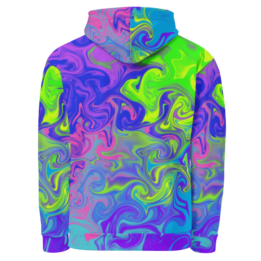 Wgh Abstract High-Dye Hoodie product image (5)
