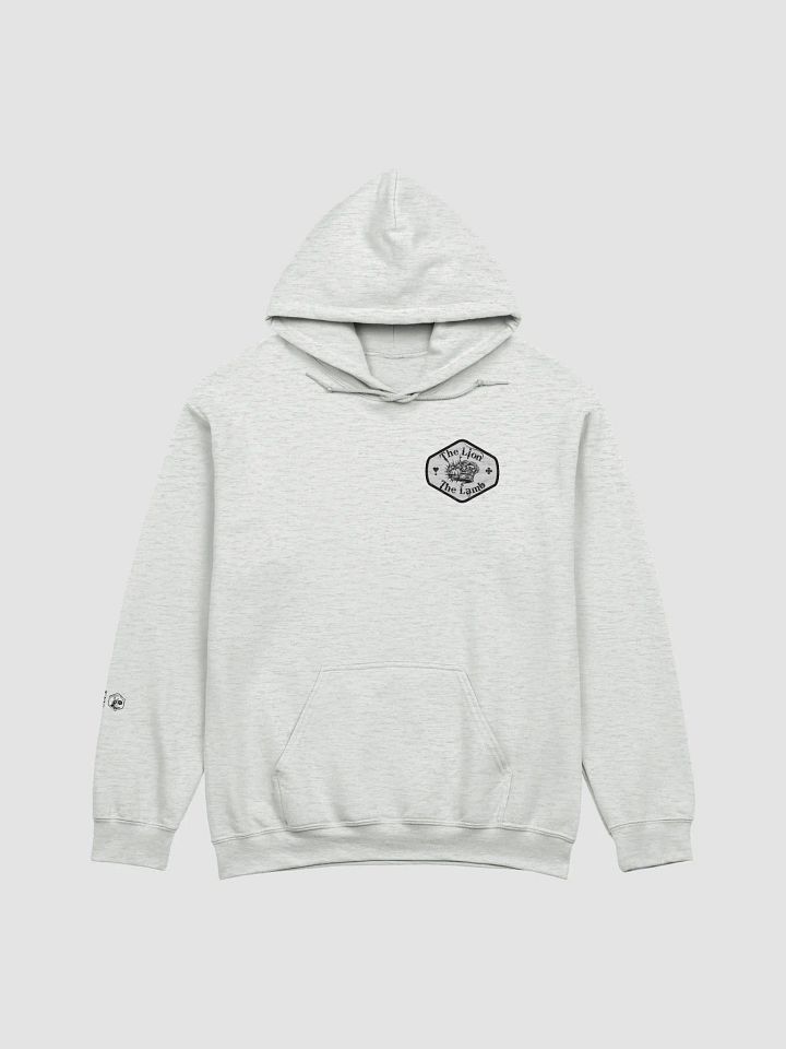 The Lion and The Lamb Unisex Heavy Hoodie - Spiritual Symbolism Sweatshirt product image (2)
