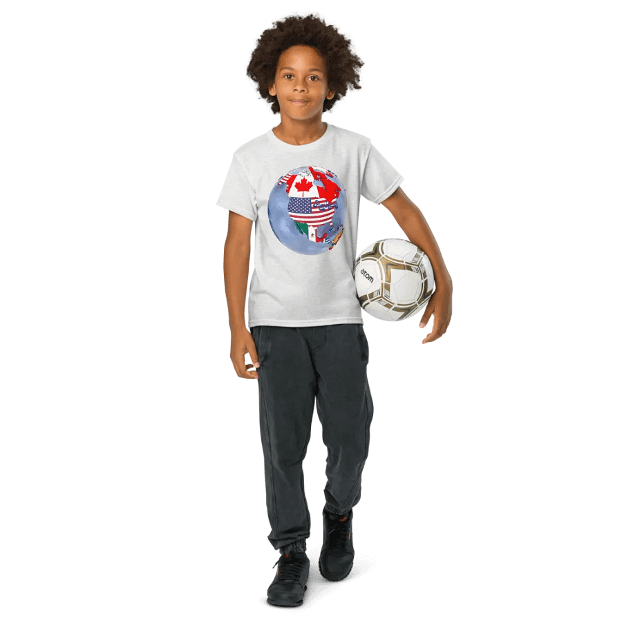 Kids T-Shirt World Map Countries product image (8)