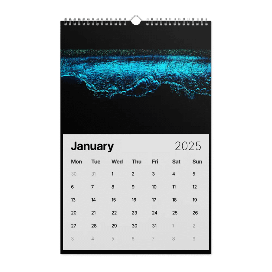 Waves 2025 Calendar product image (2)