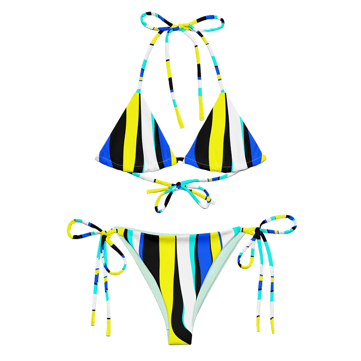 Ripple Effect Recycled Bikini Set product image (1)