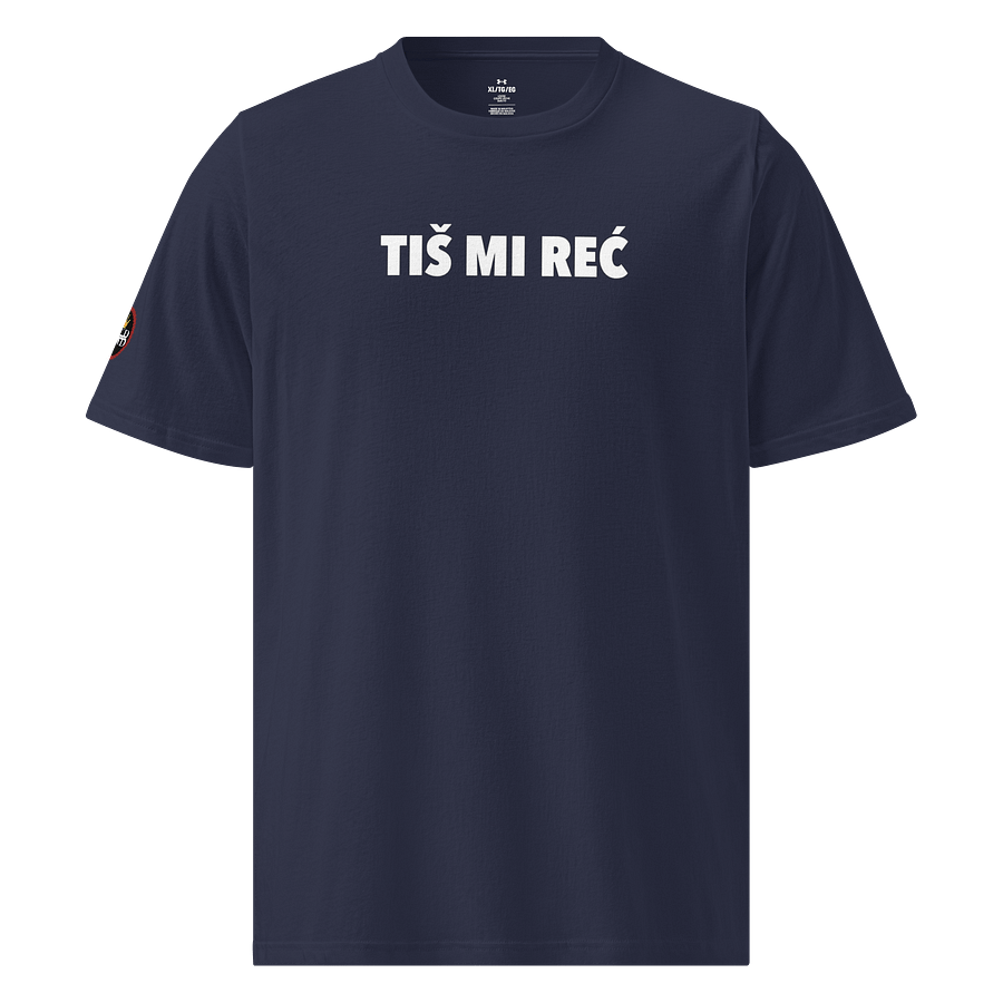 Bold 'TIŠ MI REĆ' Athletic T-Shirt product image (2)