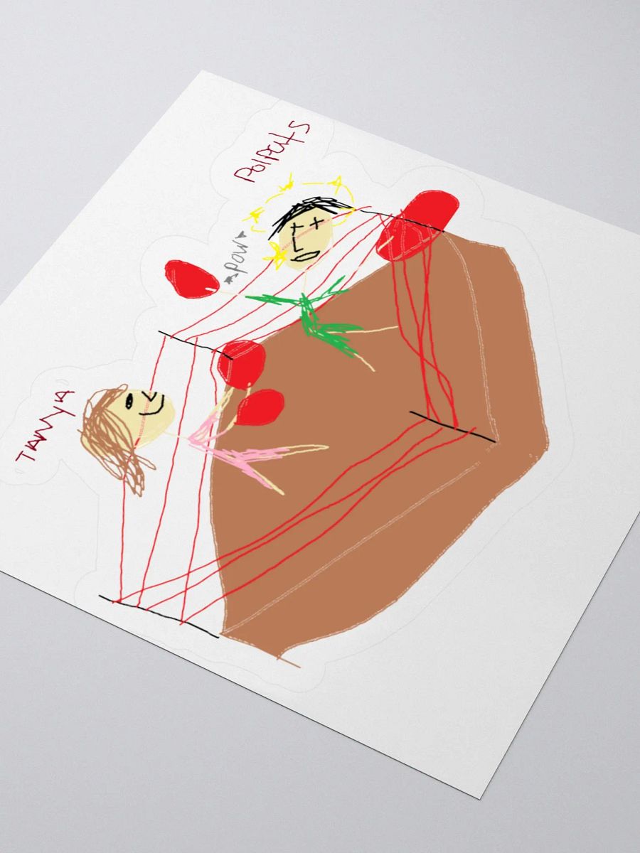 Tanya Knocks out Pats Sticker product image (6)