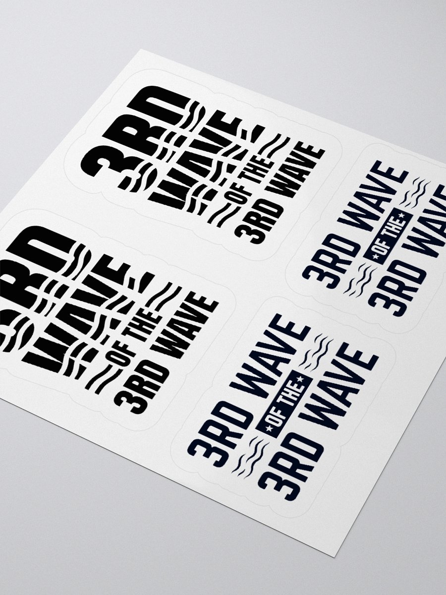 3rd Wave Of The 3rd Wave Stickers (#2) product image (9)