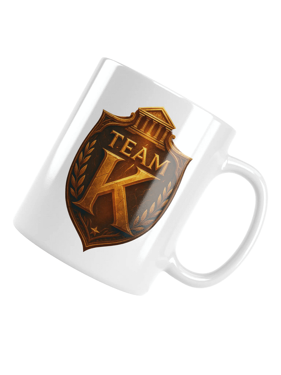 Team K V-5 White Mug product image (4)