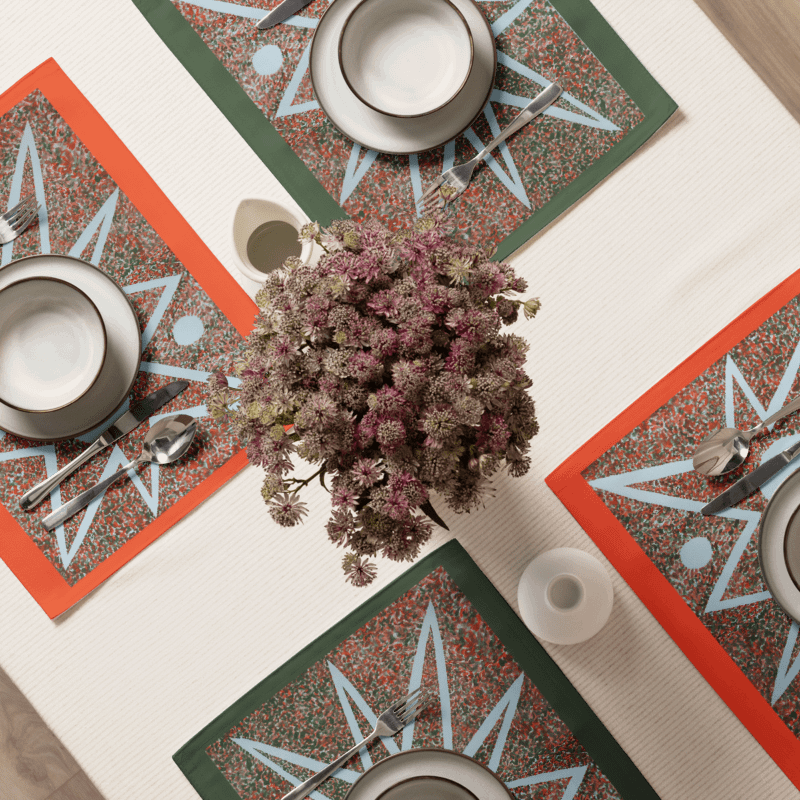 Orange/Green Green/Orange Placemats product image (2)