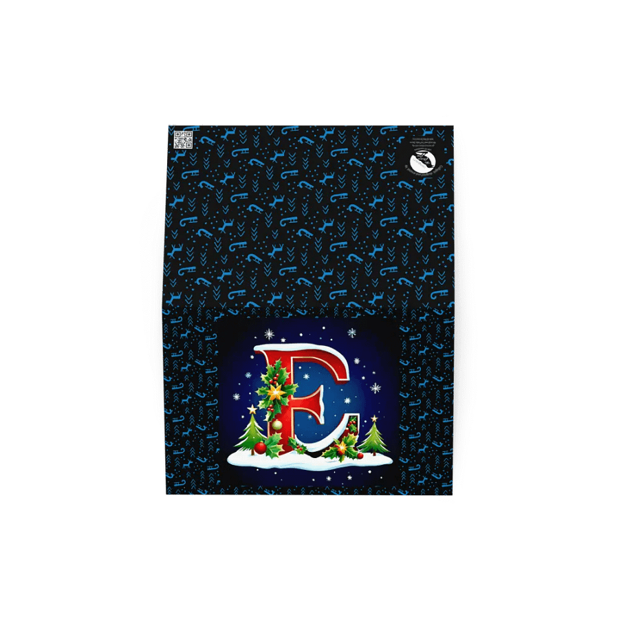 Christmas Monogram Letter E(2) Card product image (4)