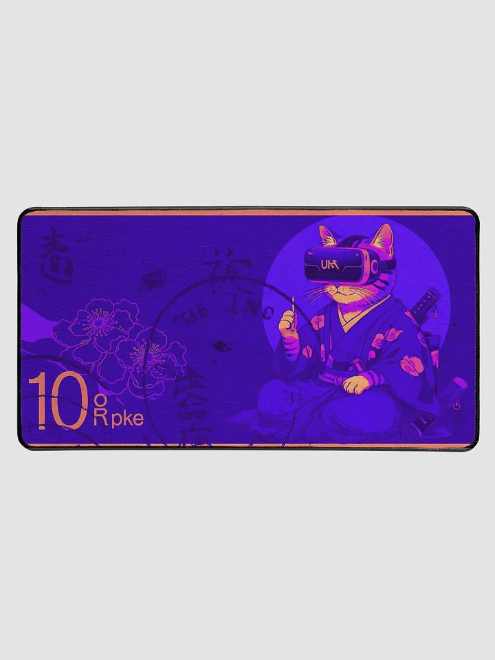 Desk Mat - "Hacker Cat" #1 product image (2)
