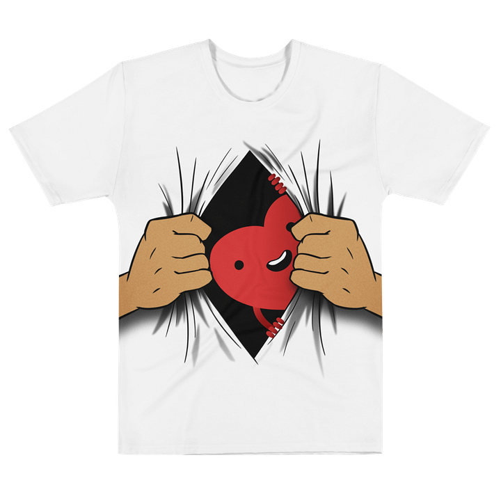 Open Heart (white shirt / brown skin tone) product image (1)