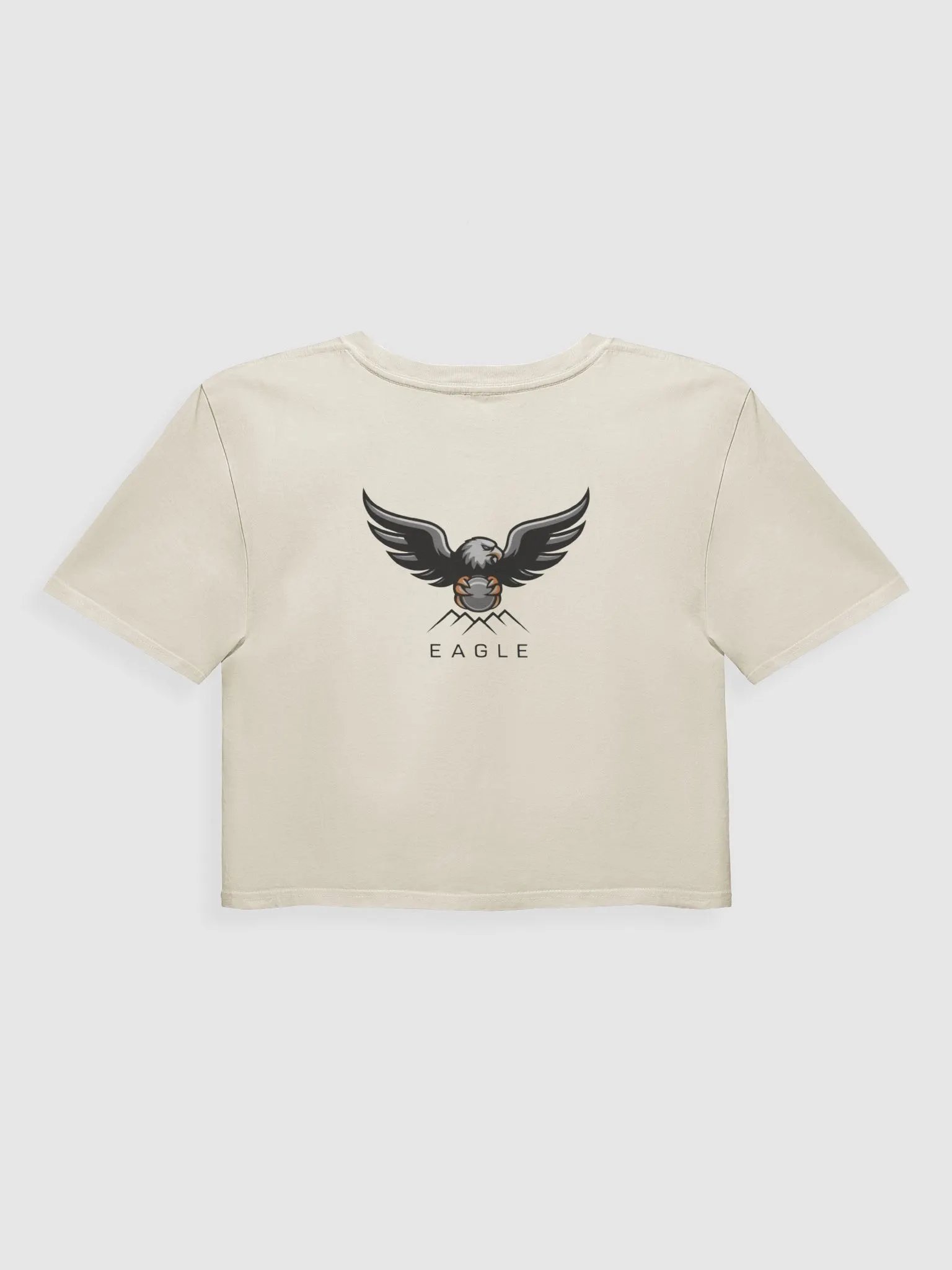 Eagle Women's Premium Crop Top with Majestic Eagle Design product image (3)