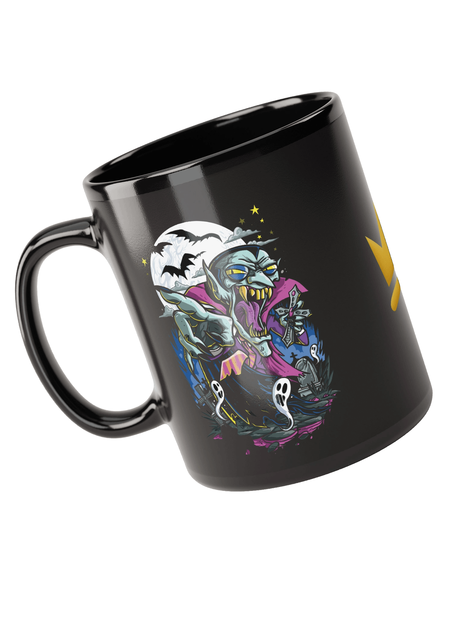 Monstrous Symmetry Black Mug product image (3)