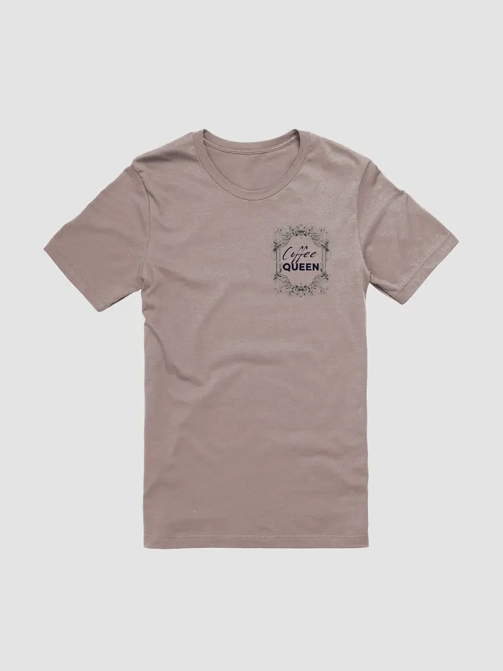 Floral "Coffee Queen" Frame T-Shirt product image (2)