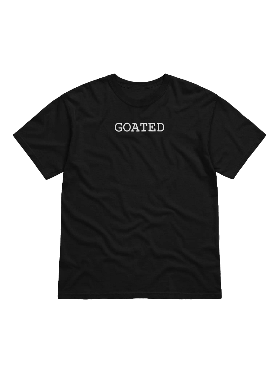 GOATED - Simple T-Shirt | White Text product image (6)