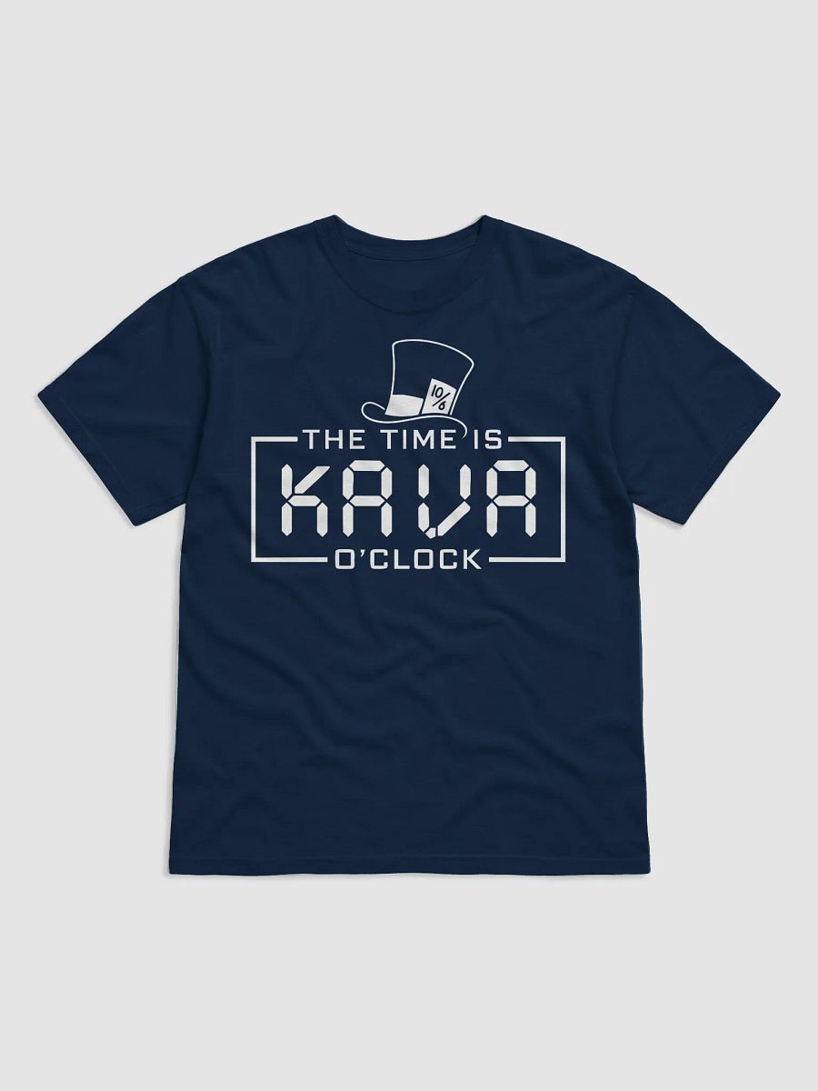 The Time Is Kava O'Clock – Mad Hatter Edition Tee product image (2)