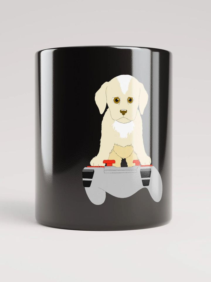 Adorable Newborn Baby Kittens & Puppies Gamer Puppy Max Controller Gray product image (3)