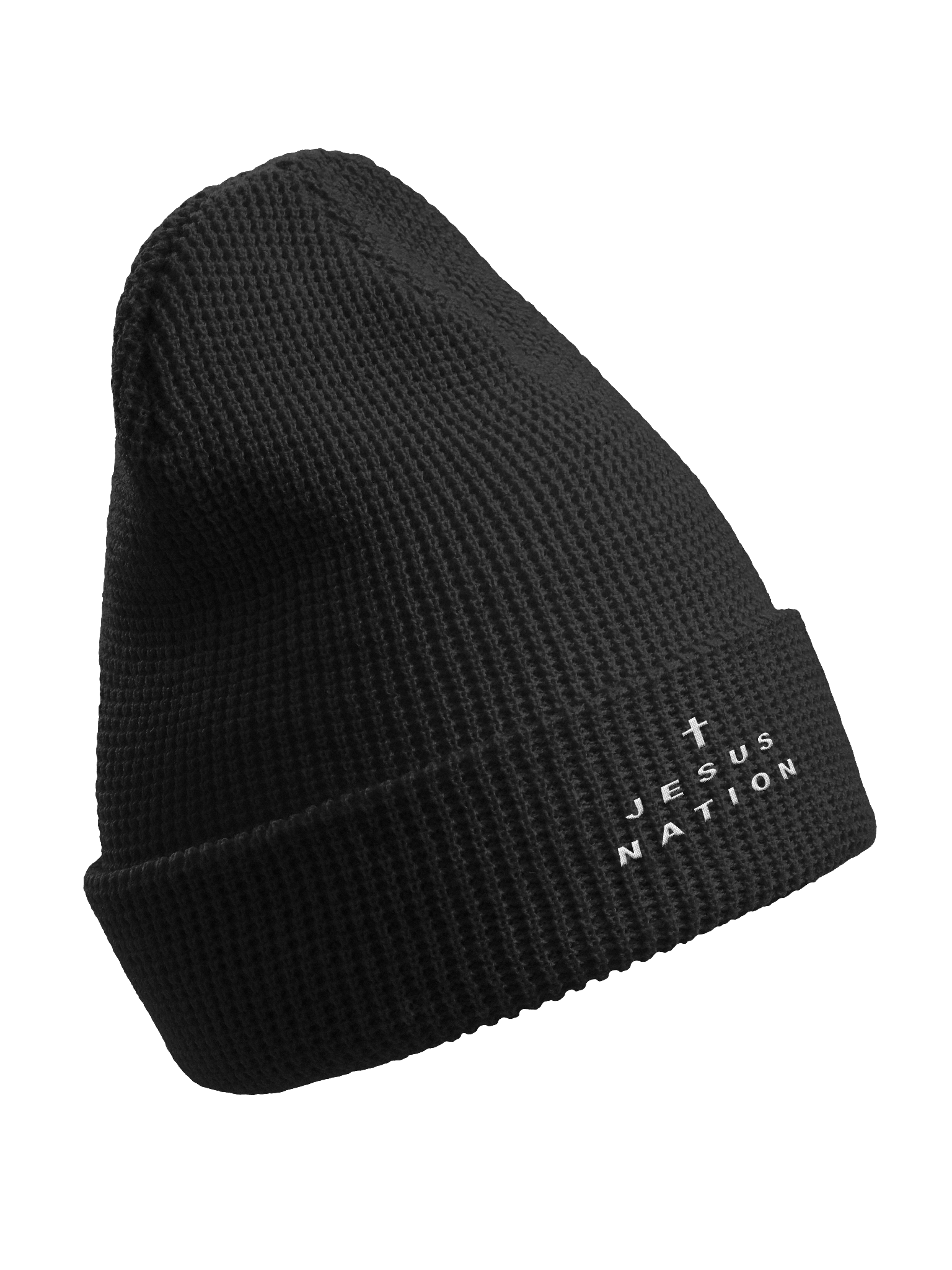 Jesus Nation Essential Beanie (Black) product image (3)