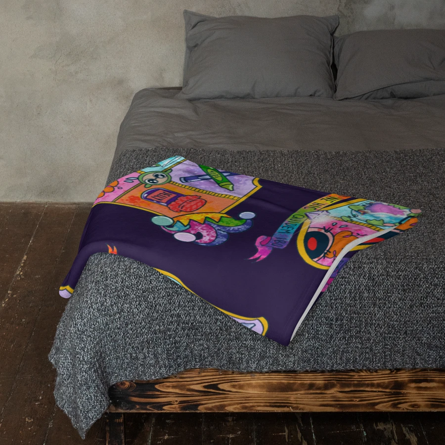 School of Chaos Throw Blanket product image (23)