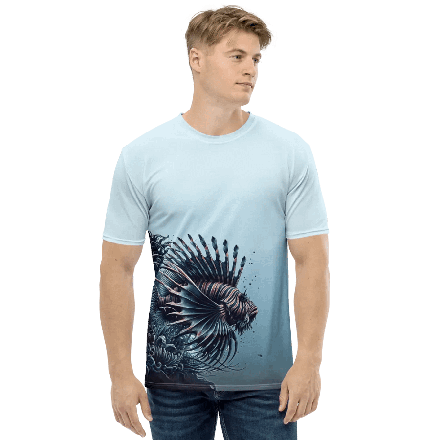 All over print Sealion fish T-shirt product image (3)