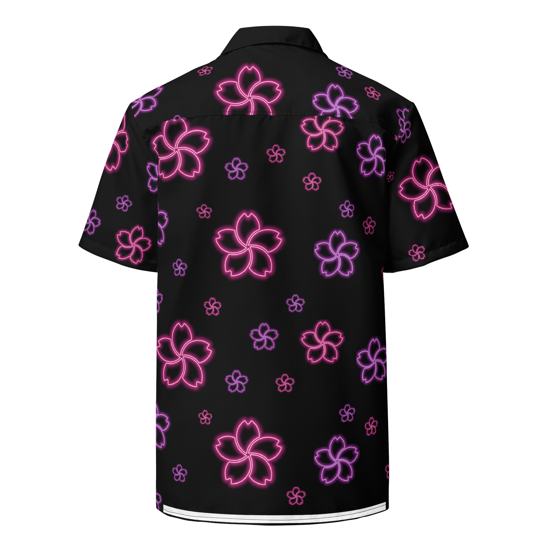 Neon Sakura Hawaiian Shirt product image (2)