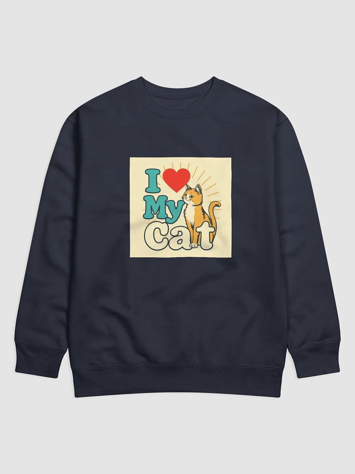 Love My Cat Sweatshirt product image (3)