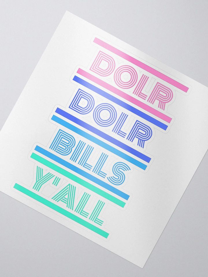 Dolr Bills Sticker product image (2)