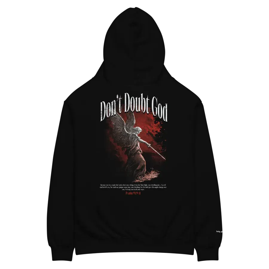 Don't Doubt God Embroidered Hoodie product image (4)
