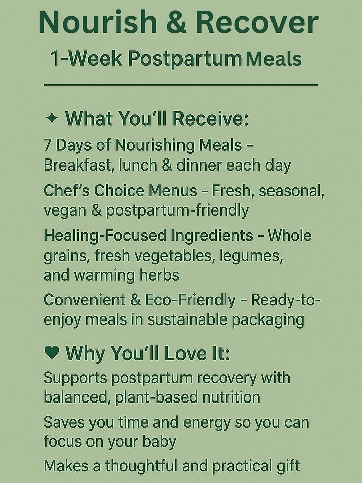 Nourish & Recover 1 week Meal Plan product image (2)