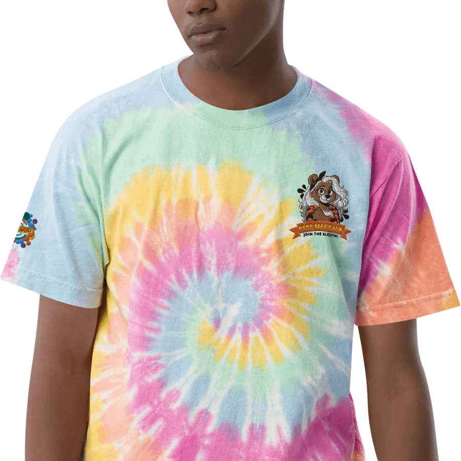 Mama Bear's Tie-Dye Embroidered Tee product image (11)