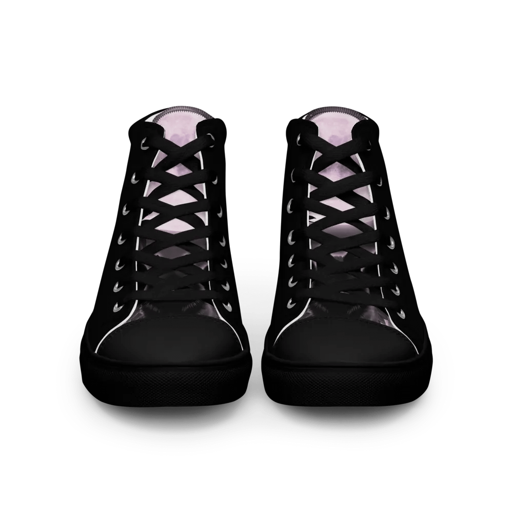 Men's Black Insomnia Squad Canvas Hi-Tops product image (3)