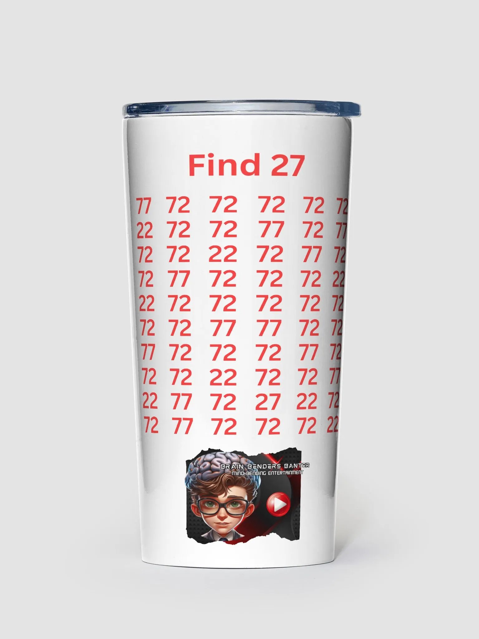 Mindbending 27 Puzzle Tumbler product image (1)