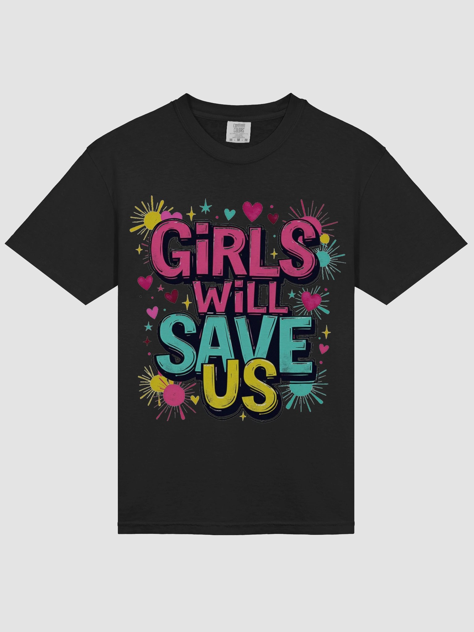 Girls Will Save Us - Empowerment Quote Design 1 product image (3)