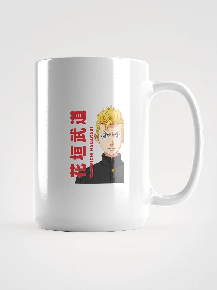 TAKEMICHI HANAGAKI - White Glossy Mug | Tokyo Revengers product image (1)