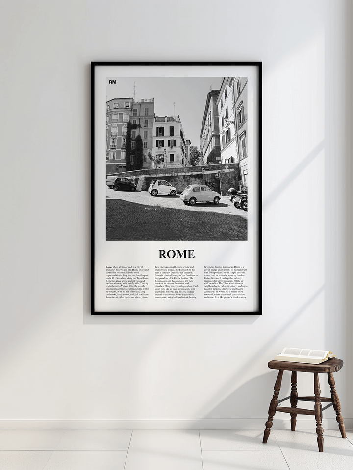 Rome 06 Newspaper Poster product image (4)