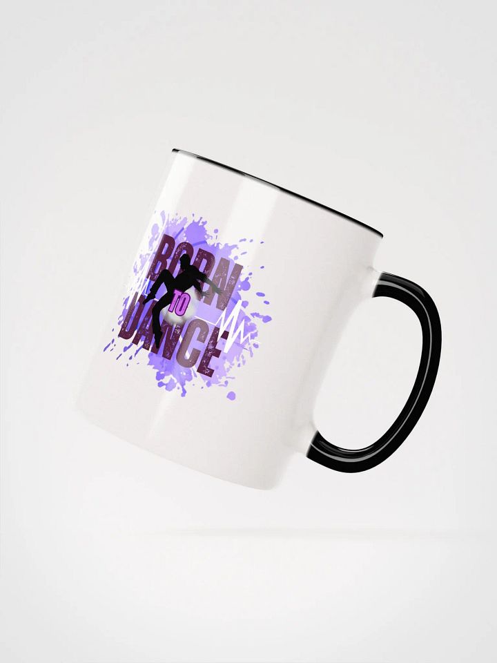 CREATE Greatness + Born to Dance His Silhouette Ceramic Color Handle Mug product image (19)