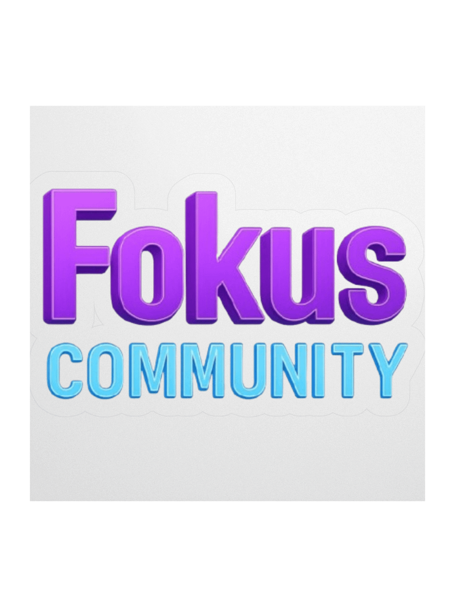 Fokus Community Aufkleber product image (1)