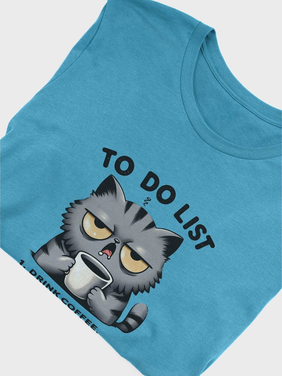 Grumpy Cat To-Do List Coffee Lover T-Shirt product image (5)