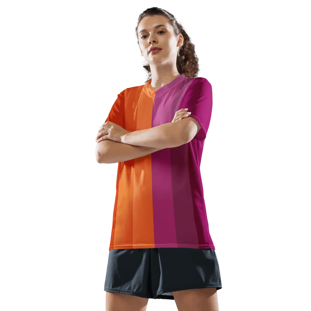 Lesbian Pride Flag - All-Over Print Jersey product image (9)