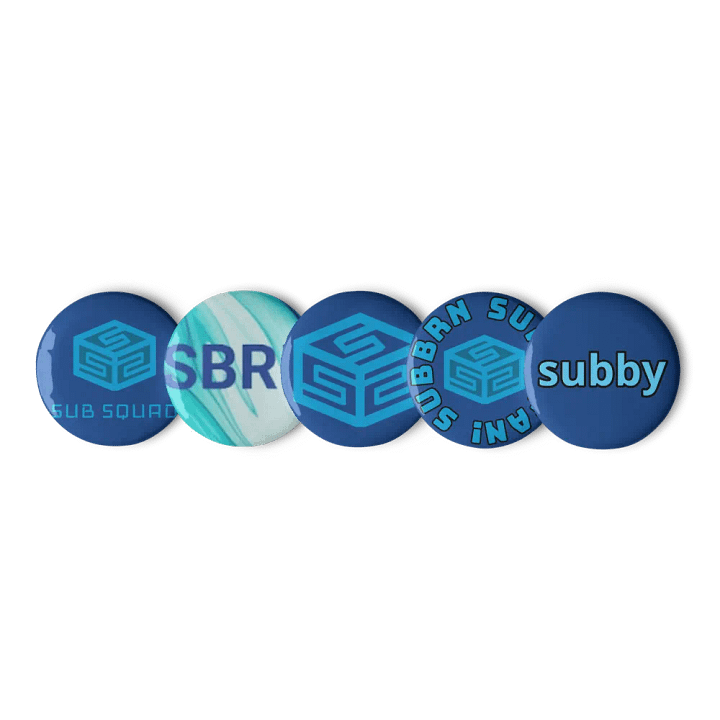 Sub Squad Official Pin Buttons Set product image (2)